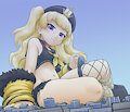 Bache bullying buildings by AlloyRabbit