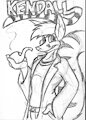 [Old Art] Kendall card/badge by Cherri