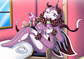 Gluttony saku by dizzythecat20