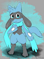 Randolph the Riolu by zaffrelucario