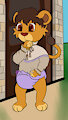 widdle lion by cachorro
