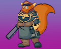 Even as squirrel I serve the Emperor by DodgerSquirrel