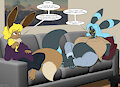 Rai's Umbreon Aftermath by Halcyon