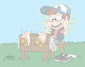 Dipper Pines Tickle Tortured by AngelBlancoArts
