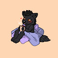 Cozy Wolf by Darkwolfdemon