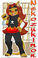 Nekozukimon Badge