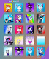 My list of main characters (2024)