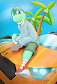 Care for a froggy ride? / Inspiration within reach by valedraws