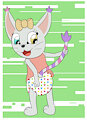 Mallow shows off -By SkunkyGussy-