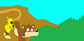 Banjo the Bear fanarts i made back on DeviantArt