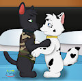 Commission: Blaze and Stormie