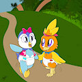 PokeBird Walking -By NazzNikoNanuke-