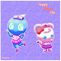 Amelia n friends in Nurse Day by HamtarOso
