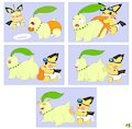 Sparks and the chikorita