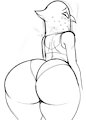 Bertie's big butt by Qunt