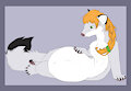 momma stoat (ermine) by FrickenStoat