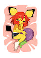 Drawing on the cell phone (CLOSED)~ by Lapichuwo