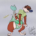 Diaper Underwear Wedgie