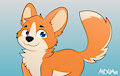 Cute Corgi Dog Art :3