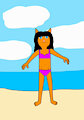 Victoria's beach belly dance