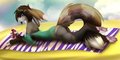 SunBathing by WolfLady