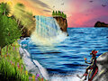 Near the water, peaceful and serene. by TheArtisticSoul