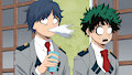 Kaemon and Midoriya: Shocking Reaction
