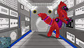 Protogen in space by Gameon