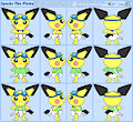 Sparks Pichu (Pichu90) Model Sheet