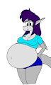 Pregnant Pred Saki by SeasideLemons