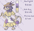 Smeargle adopt Auction