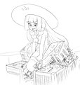 Lillie sneaks through