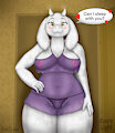 Night-time with Toriel (Collab) by AzureLight