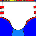 Alex the Fox's Diaper Shot by CartoonFoxArt2002