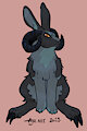 Death glaring rabbit