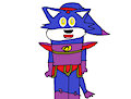 Ash The Hedgecat Wearing Armor