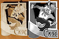 CK9C 3D Wood Badge
