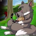 [Picture-Series] Cat Red Riding Hood And The Wolf 09