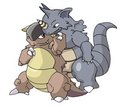 Pokecouples_Rhydon and kangaskhan