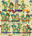 TMNT Stickers Style B by xenelle055