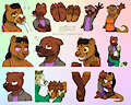 Ben and Yoko stickers