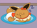Sleepy Eevee (Azurexary781)