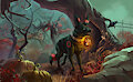 Dark forests walk