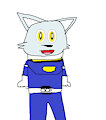 Claude Wolfang Cosplay Blue Turbo Ranger