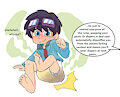 Somthing tells me Soul's never gonna have a year without diapers.. by yamijoeysdog