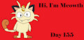FurryCritters11 Day 155 - Meowth by FurryCritters11