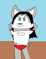 Miyako Posing At The School Track