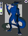 Blue Sea Dragon Adopt-CLOSED