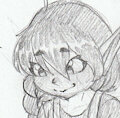 Goblin on a Stool by FenSketch