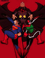 CPUverse Event Secret Empire: Superman and Kamen Rider Nigo vs Overman